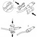 Тримач для кабелю Extradigital Cable Clips Savior for Aplle iPhone, захист від заломів, Red (KBC1738)