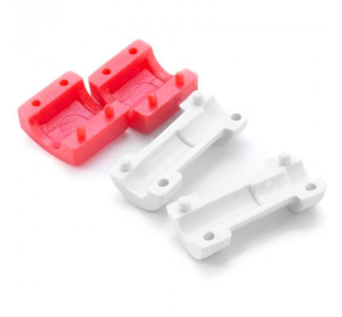 Тримач для кабелю Extradigital Cable Clips Savior for Aplle iPhone, захист від заломів, Red (KBC1738)