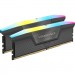 Corsair Модуль пам'яті для комп'ютера DDR5 32GB (2x16GB) 6000 MHz Vengeance RGB Black Corsair (CMH32GX5M2B6000C40)