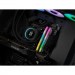 Corsair Модуль пам'яті для комп'ютера DDR5 32GB (2x16GB) 6000 MHz Vengeance RGB Black Corsair (CMH32GX5M2B6000C40)