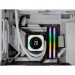 Corsair Модуль пам'яті для комп'ютера DDR5 32GB (2x16GB) 6000 MHz Vengeance RGB White Corsair (CMH32GX5M2B6000C40W)