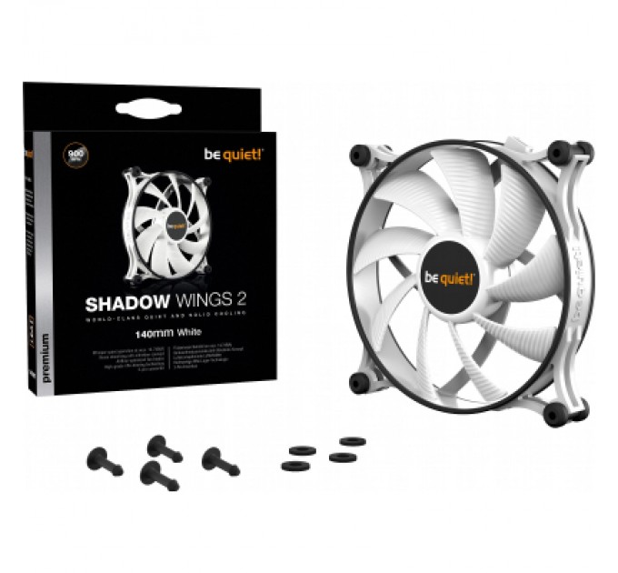 Be quiet! Кулер до корпусу Be quiet! SHADOW WINGS 2 White (BL090)