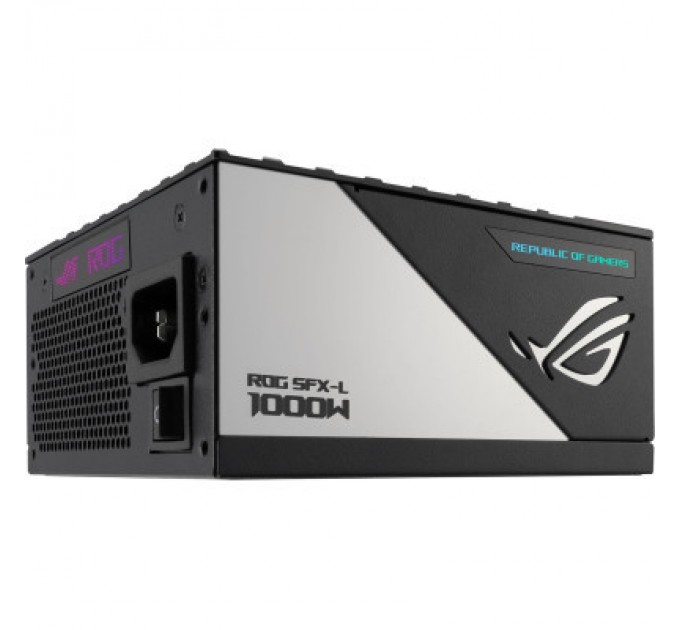 ASUS Блок живлення ASUS 1000W ROG-LOKI-1000P-SFX-L-GAMING PCIE5 Platinum (90YE00N1-B0NA00)