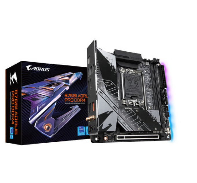 GIGABYTE Материнська плата GIGABYTE B760I AORUS PRO DDR4