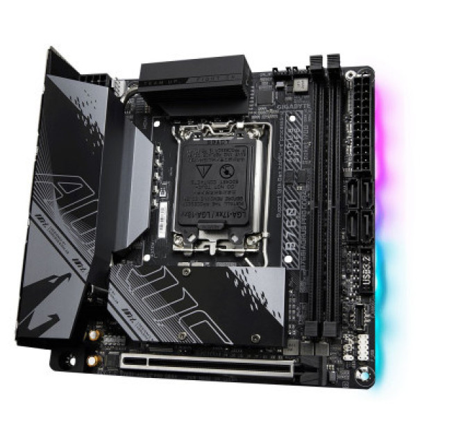 GIGABYTE Материнська плата GIGABYTE B760I AORUS PRO DDR4