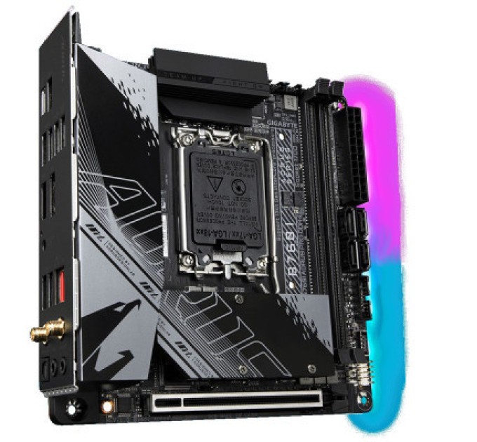 GIGABYTE Материнська плата GIGABYTE B760I AORUS PRO DDR4