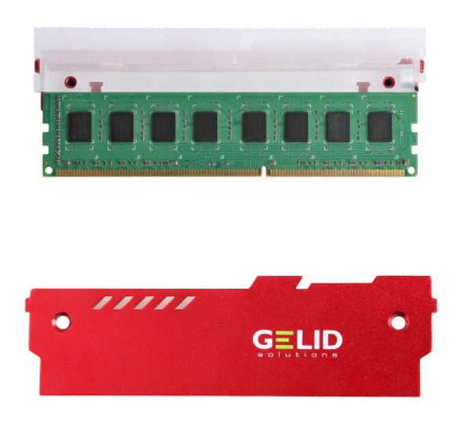 Охолодження для пам'яті Gelid Solutions Lumen RGB RAM Memory Cooling Red (GZ-RGB-02)