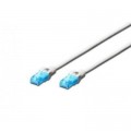 Digitus Патч-корд 5м, UTP, cat.5e, AWG 26/7, CCA, PVC, white Digitus (DK-1512-050/WH)