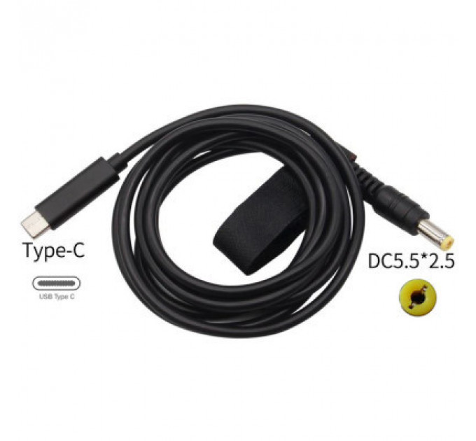 Кабель живлення USB Type-C to DC-5.5-2.5 XoKo (XK-DC5525)
