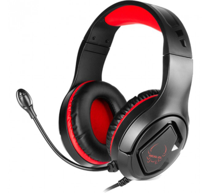 Навушники REAL-EL GDX-7590 Black-Red