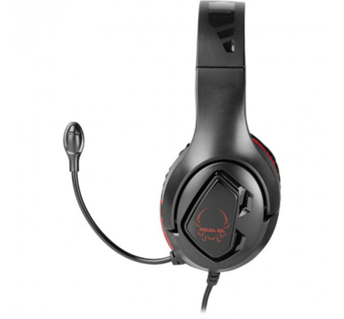 Навушники REAL-EL GDX-7590 Black-Red