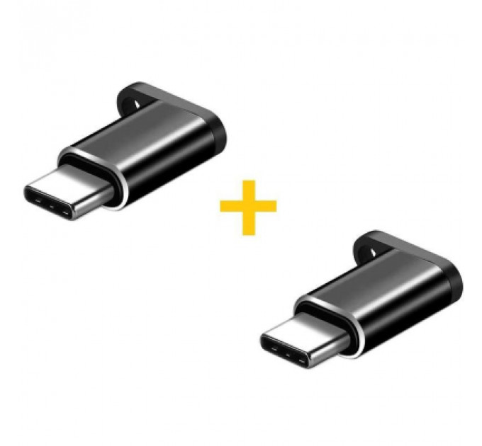 Перехідник MicroUSB to Type-C AC-012 2 pcs XoKo (XK-AC012-BK2)