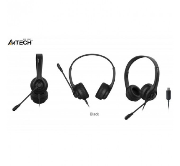 Навушники A4Tech HU-8 Black