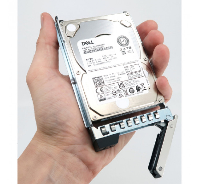 Жорсткий диск для сервера 2.4TB 10K RPM SAS 12Gbps 512e 2.5in Hot-plug Hard Drive CK Dell (401-ABHQ)