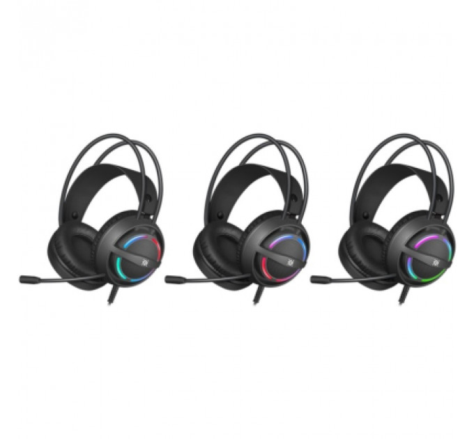 Навушники Defender Dexter RGB Black (64595)