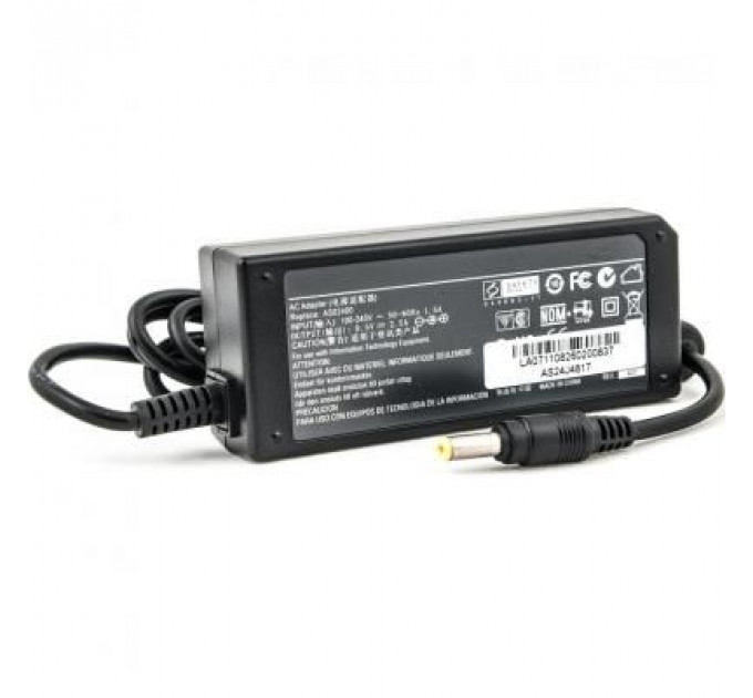 Блок живлення до ноутбуку PowerPlant ASUS 220V, 24W, 9.5V 2.5A (4.8*1.7) (AS24J4817)