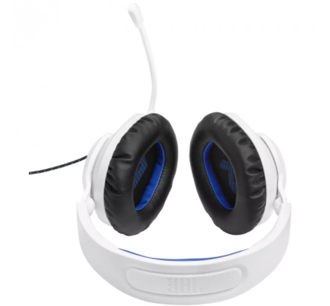 Навушники JBL Quantum 100P for PS White (JBLQ100PWHTBLU)