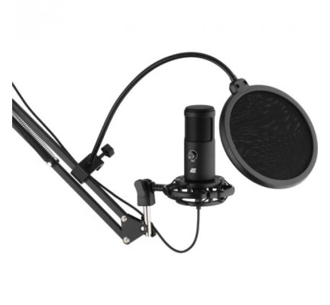 Мікрофон 2E MPC021 Streaming USB Black (2E-MPC021)