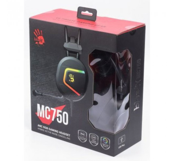 Навушники A4Tech Bloody MC750 Black