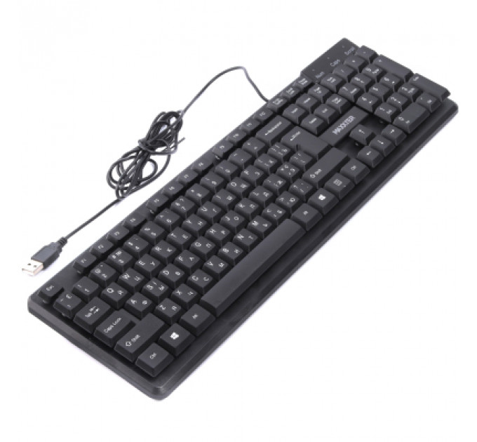 Клавіатура Maxxter KBM-U01-UA USB Black (KBM-U01-UA)