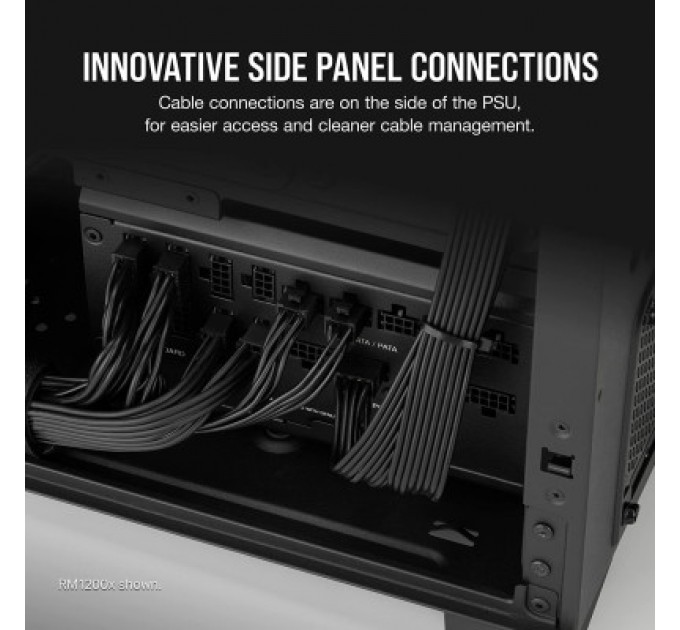 Corsair Блок живлення Corsair 750W RM750x Shift PCIE5 (CP-9020251-EU)