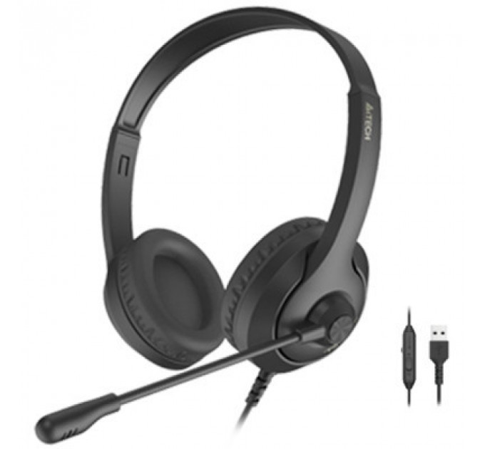 Навушники A4Tech FH100U Stone Black