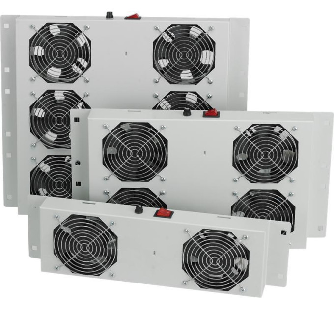 Mirsan Вентиляторний модуль 2 вент. with thermostat, RAL 9005 Mirsan (MR.FAN2WT.01)