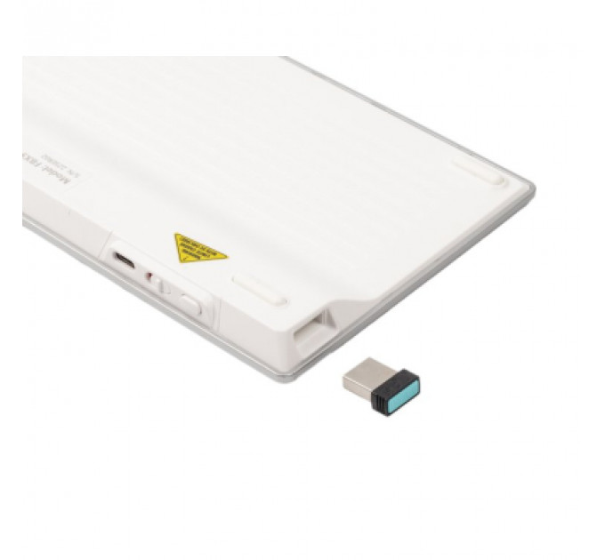 Клавіатура A4Tech FBX51C Wireless/Bluetooth White (FBX51C White)