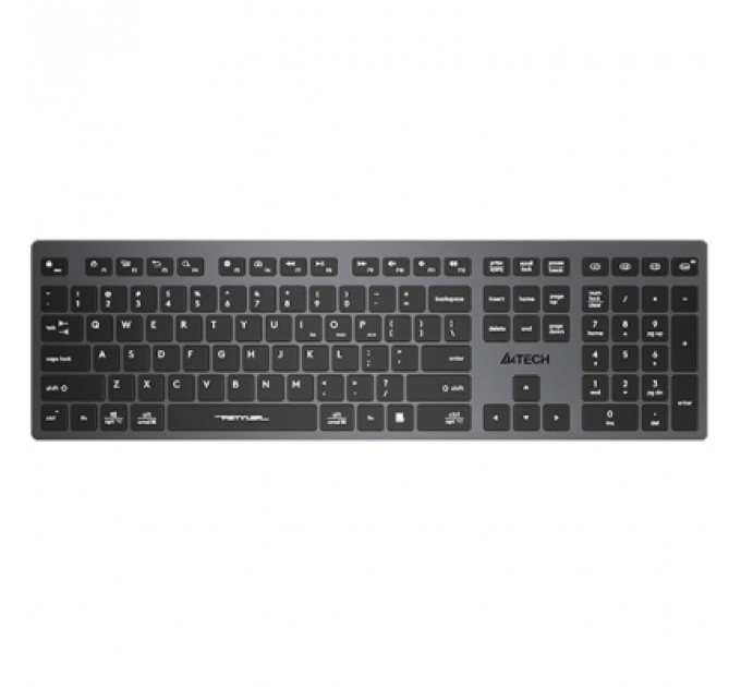 Клавіатура A4Tech FBX50C Wireless/Bluetooth Grey (FBX50C Grey)