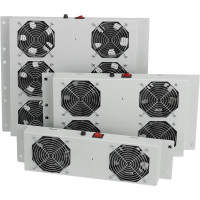 Вентиляторний модуль 4 вент. with thermostat, RAL 9005 Mirsan (MR.FAN4AT.01)