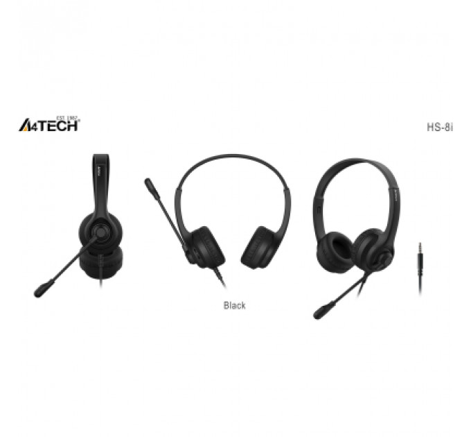 Навушники A4Tech HS-8i Black