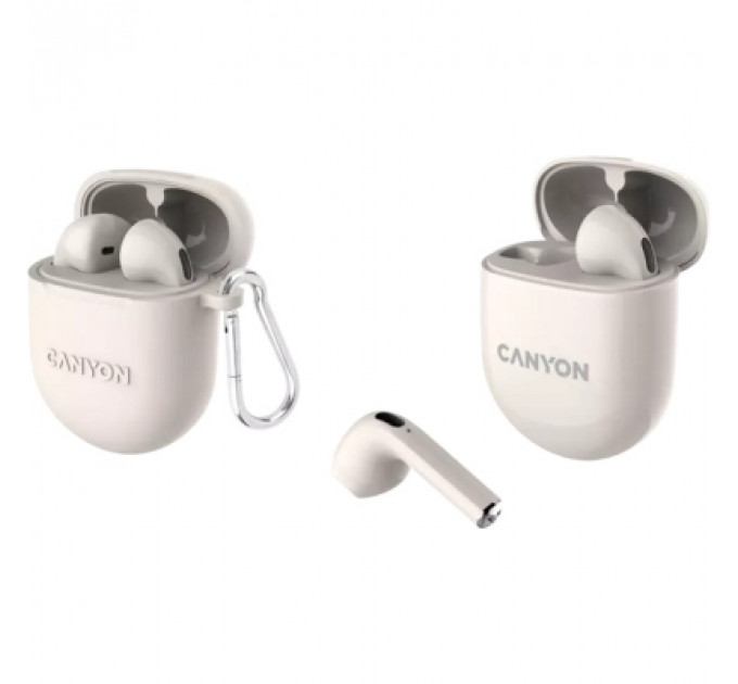 Навушники Canyon TWS-6 Beige (CNS-TWS6BE)