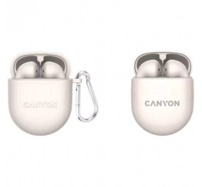 Навушники Canyon TWS-6 Beige (CNS-TWS6BE)