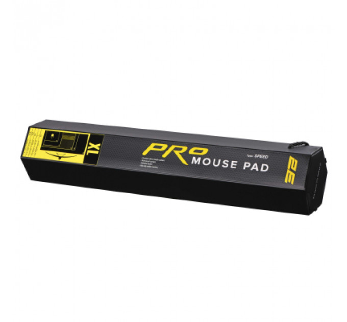 Килимок для мишки 2E Gaming Pro Speed XL Black (2E-SPEED-XL-BK-PRO)