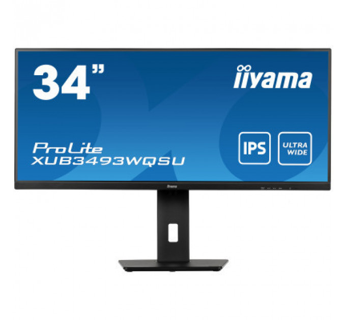 Монітор iiyama XUB3493WQSU-B5