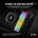 Corsair Модуль пам'яті для комп'ютера DDR5 32GB (2x16GB) 5200 MHz Vengeance RGB Corsair (CMH32GX5M2B5200C40)
