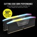 Corsair Модуль пам'яті для комп'ютера DDR5 32GB (2x16GB) 5200 MHz Vengeance RGB Corsair (CMH32GX5M2B5200C40)