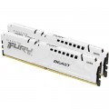 Kingston Fury (ex.HyperX) Модуль пам'яті для комп'ютера DDR5 32GB (2x16GB) 5200 MHz Beast EXPO White Kingston Fury (ex.HyperX) (KF552C36BWEK2-32)
