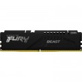 Kingston Fury (ex.HyperX) Модуль пам'яті для комп'ютера DDR5 32GB 6000 MHz Beast Black Kingston Fury (ex.HyperX) (KF560C40BB-32)