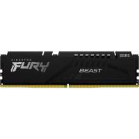 Модуль пам'яті для комп'ютера DDR5 32GB 6000 MHz Beast Black Kingston Fury (ex.HyperX) (KF560C40BB-32)