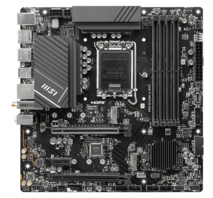 MSI Материнська плата MSI PRO B760M-A WIFI