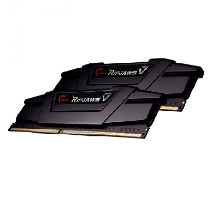 G.Skill Модуль пам'яті для комп'ютера DDR4 16GB (2x8GB) 3600 MHz Ripjaws V G.Skill (F4-3600C16D-16GVKC)
