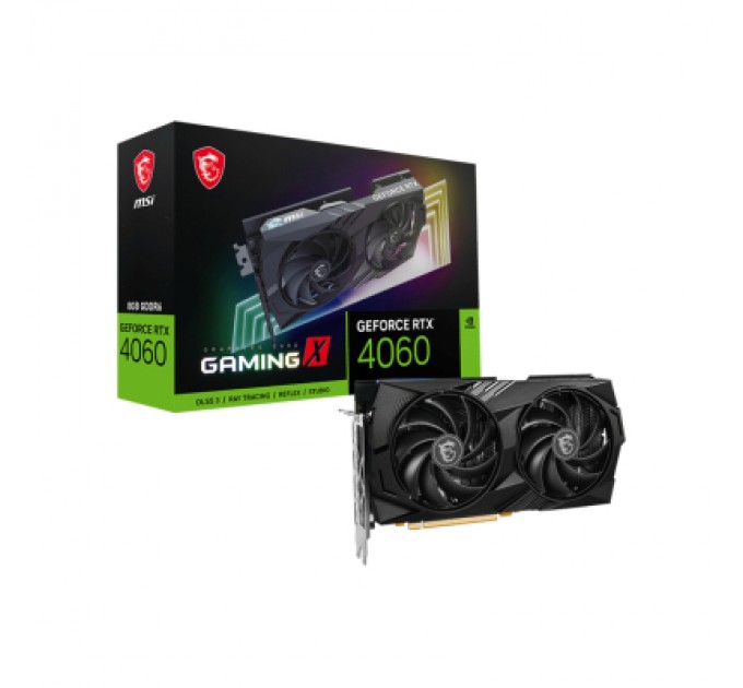 MSI Відеокарта MSI GeForce RTX4060 8Gb GAMING X (RTX 4060 GAMING X 8G)
