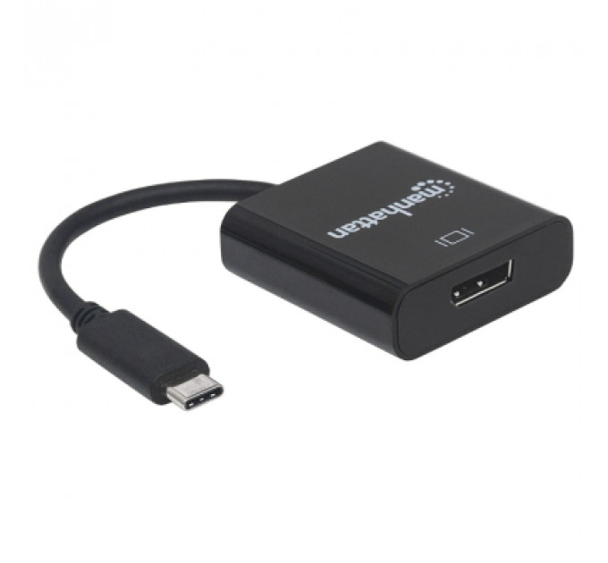 Перехідник USB3.1 Type-C to DisplayPort (F) Manhattan Intracom (152020)