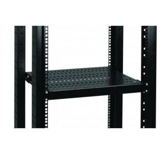 Conteg Полка 19" Conteg 1U глуб. 450 мм. до 100кг. RAL9005 (DP-PZ-450)