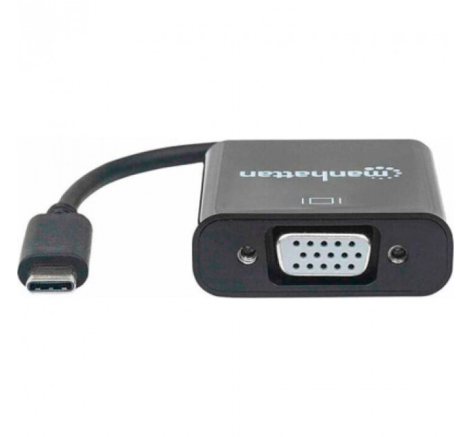 Перехідник USB3.1 Type-C to VGA (F) Manhattan Intracom (151771)