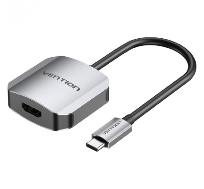 Перехідник USB3.1 Type-C to HDMI (F) 4K 30HZ 0.15m Vention (TDEHB)