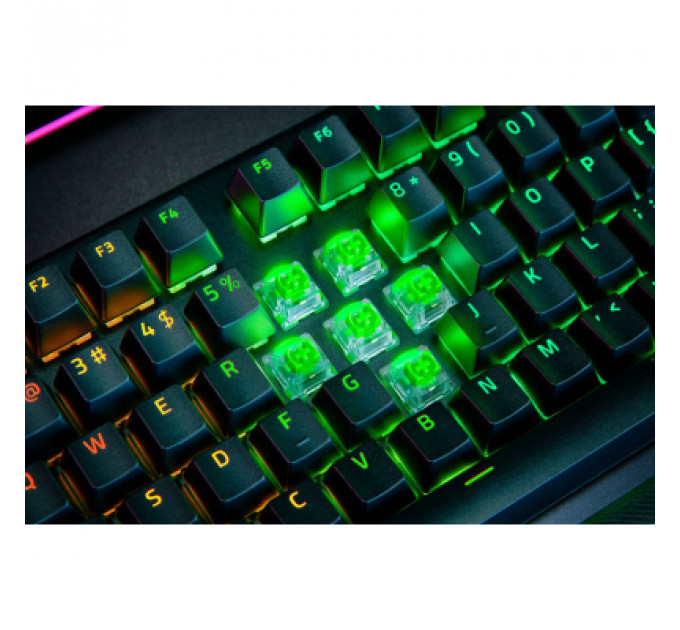 Клавіатура Razer BlackWidow V4 PRO Green Switch USB UA Black (RZ03-04680100-R3M1)
