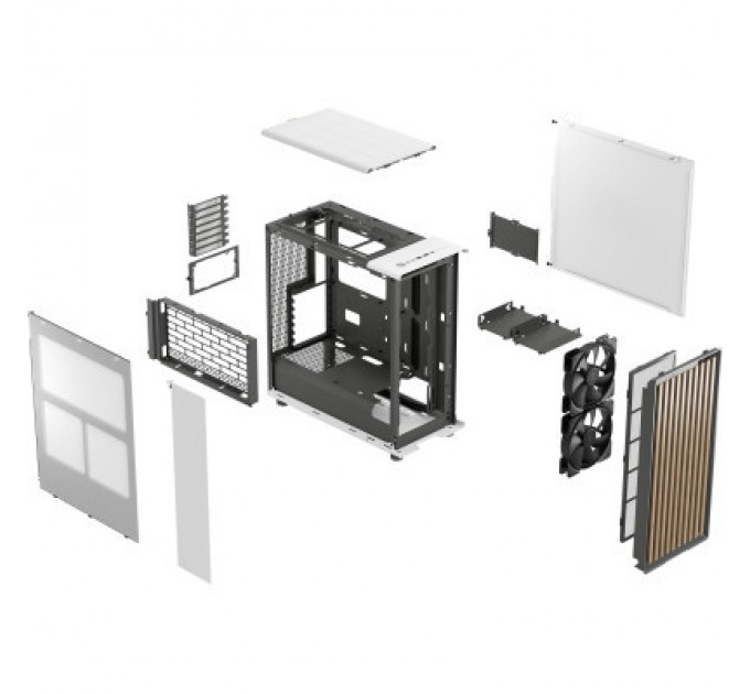 Fractal Design Корпус Fractal Design North Chalk White (FD-C-NOR1C-03)