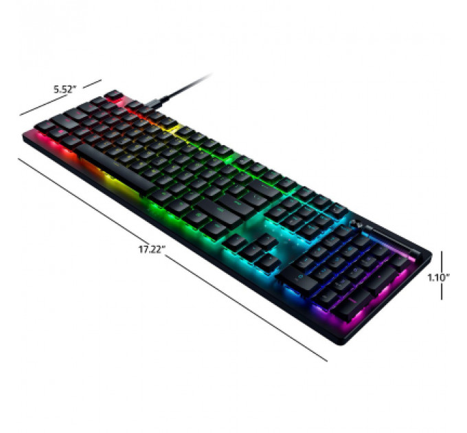 Клавіатура Razer DeathStalker V2 Red Switch USB RU Black (RZ03-04500800-R3R1)